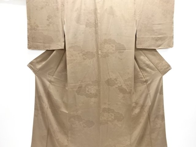 JAPANESE KIMONO / IROMUJI / WOVEN HOUSE SCENERY 